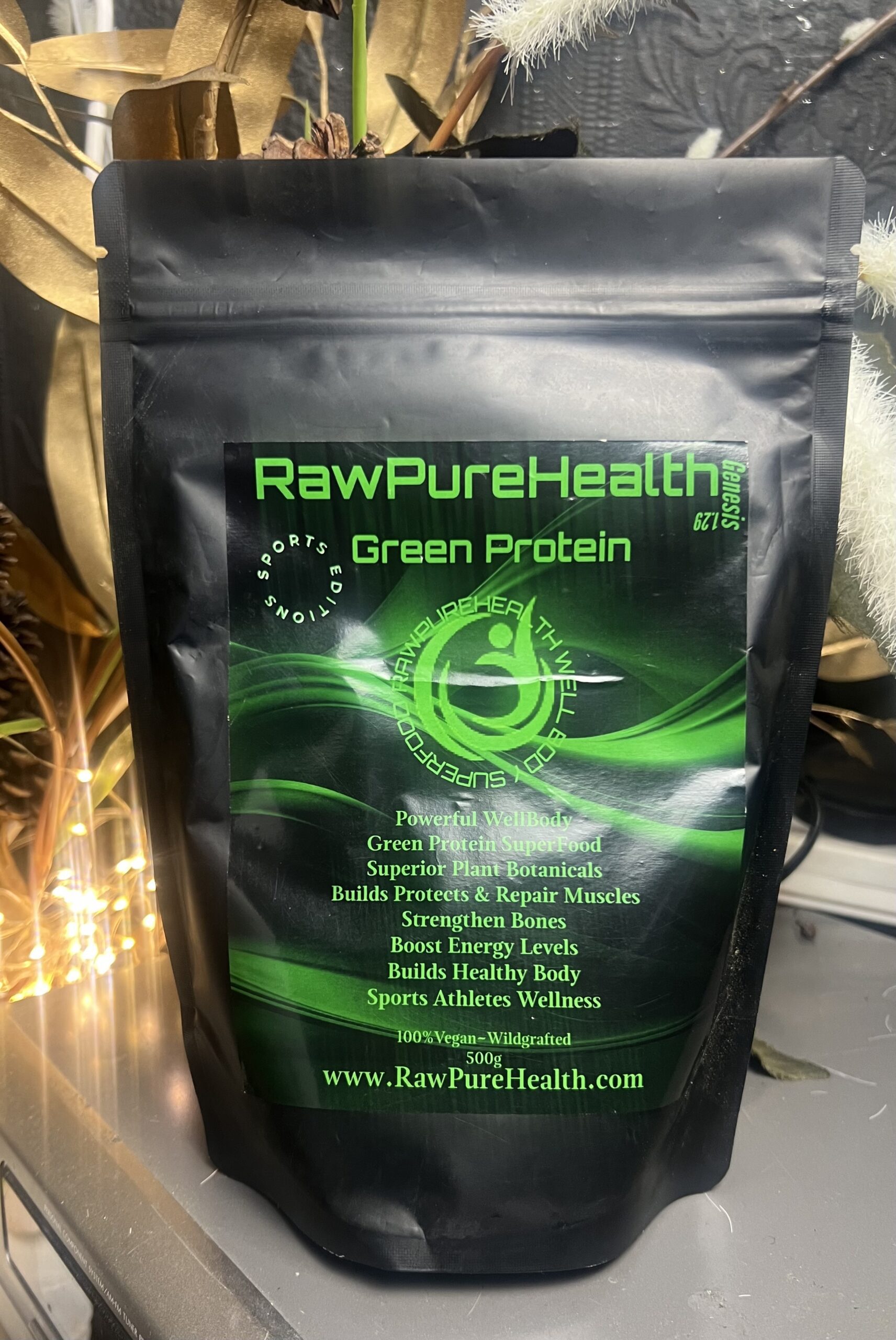 Super Green Protein-Sports Edition (Lrg 500g) - Image 2