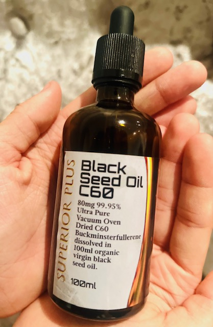 C60 Black Seed Oil-Ultra Superior- Unfiltered -Pure -(100ml)